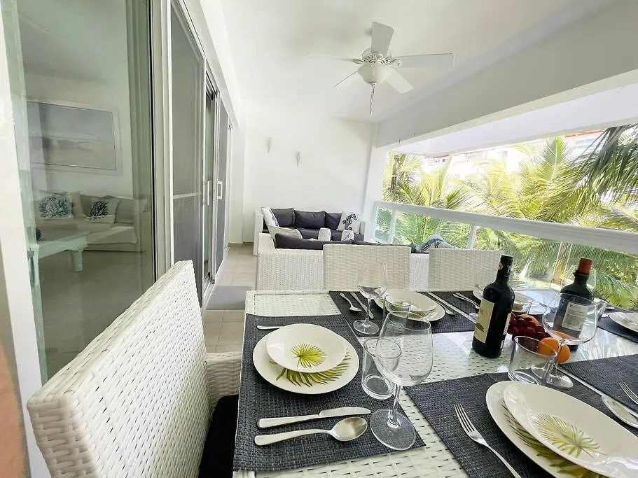 Charming 2 Bedroom Apartment With Pool Punta Cana 0*,  República Dominicana